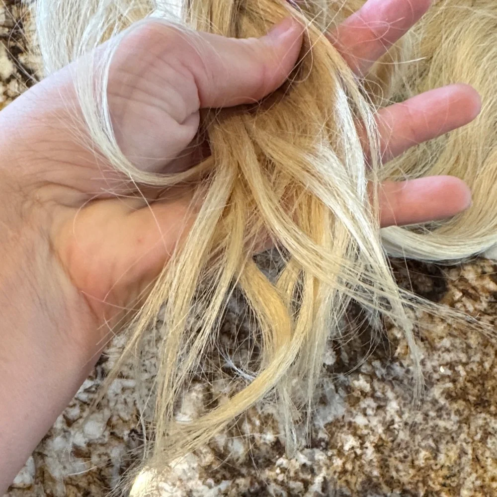 N/A 22” blonde